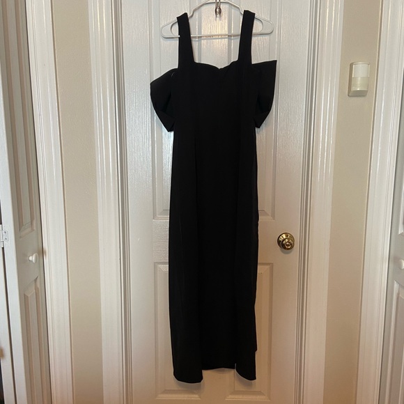 NWT The Wolf Gang Anthropologie MIDI Bow Gown - Picture 5 of 9